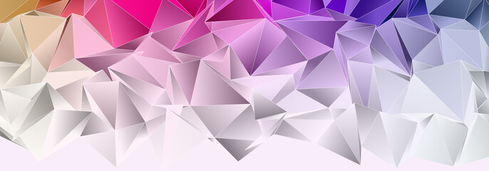 Obraz premium Abstract Low-Poly background. triangulated texture. Design 3d. Polygonal geometrical pattern. Triangular modern style