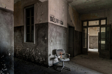 February 2022, abandoned asylum in northern Italy. urbex