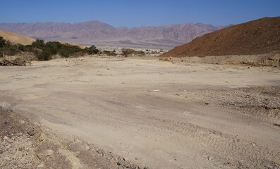 Abandoned military base in the mountains
