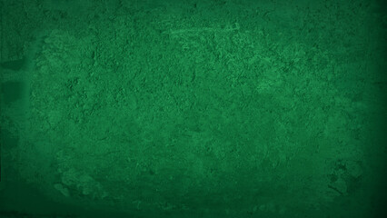 Dark green colored colorful grunge old aged retro vintage stone concrete cement blackboard chalkboard wall floor texture, with cracks - Abstract background pattern design template