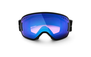 Ski glasses isolated on white, including clipping path