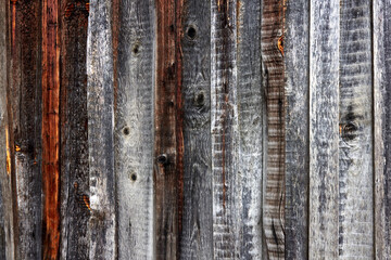 Fototapeta premium Old wooden background. Wooden table or floor. Texture for design and decoration.