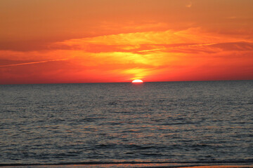 Sunset at Coquina Beach Park 02112022-05