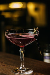 cocktail in the bar