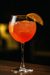 cocktail in the bar