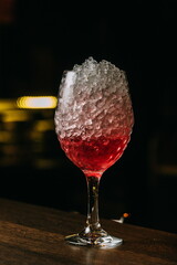 cocktail in the bar
