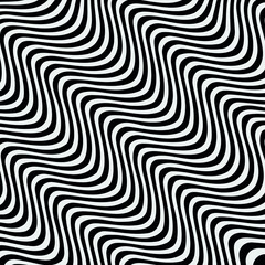 geometrical optical illusion background. Wavy lines texture