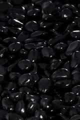 black stones
