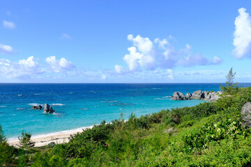 Fototapeta na wymiar Ocean View Bermuda