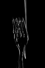 fork silhouette
