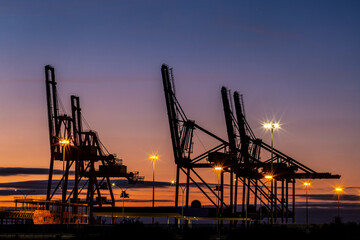 port facility Huelva, Spain