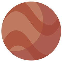 Planeta Marte en vector