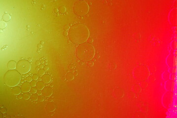 Orange bubbles_2 - obrazy, fototapety, plakaty