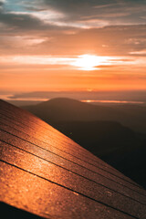 Snowdon Peak at Sunset