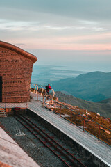 Snowdon Peak at Sunset