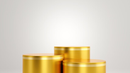 Abstract podium background