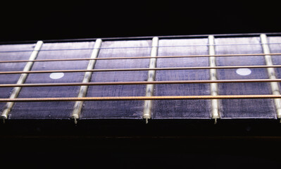 Acoustic Guitar Fretboard