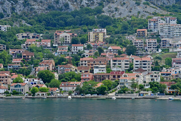 Fototapeta na wymiar Kotor; Montenegro - september 13 2021 : Kotor bay