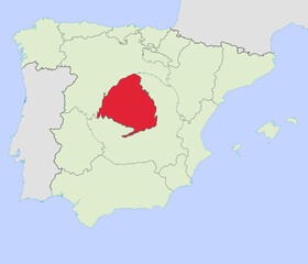 Comunidad de Madrid en España © alfonsosm