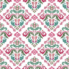 Orient classic pattern. Seamless abstract background with vintage elements. Orient colored background. Ornament for wallpaper and packaging