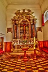 Hvar, Croatia- september 3 2021 :  Saint Etienne cathedral