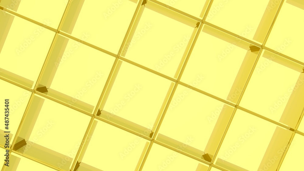 Poster abstract mesh background of lines and polygons.