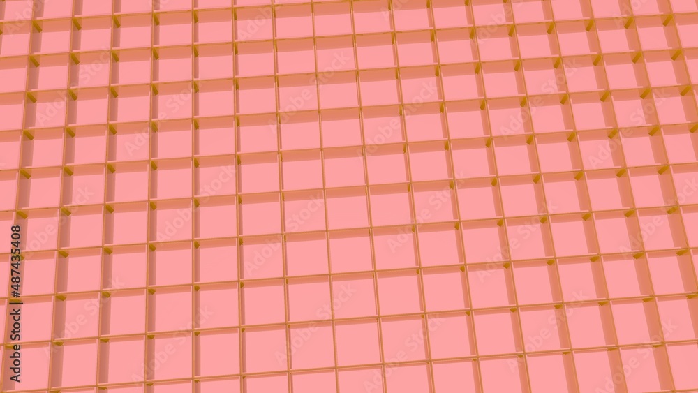 Poster abstract mesh background of lines and polygons.
