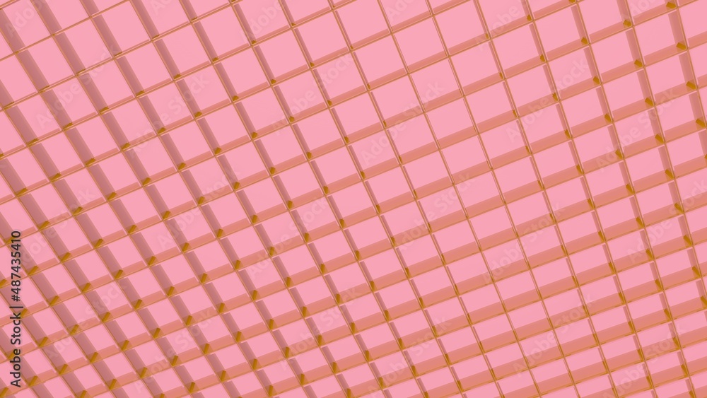 Poster abstract mesh background of lines and polygons.