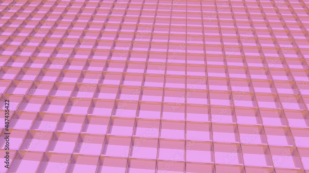 Poster abstract mesh background of lines and polygons.