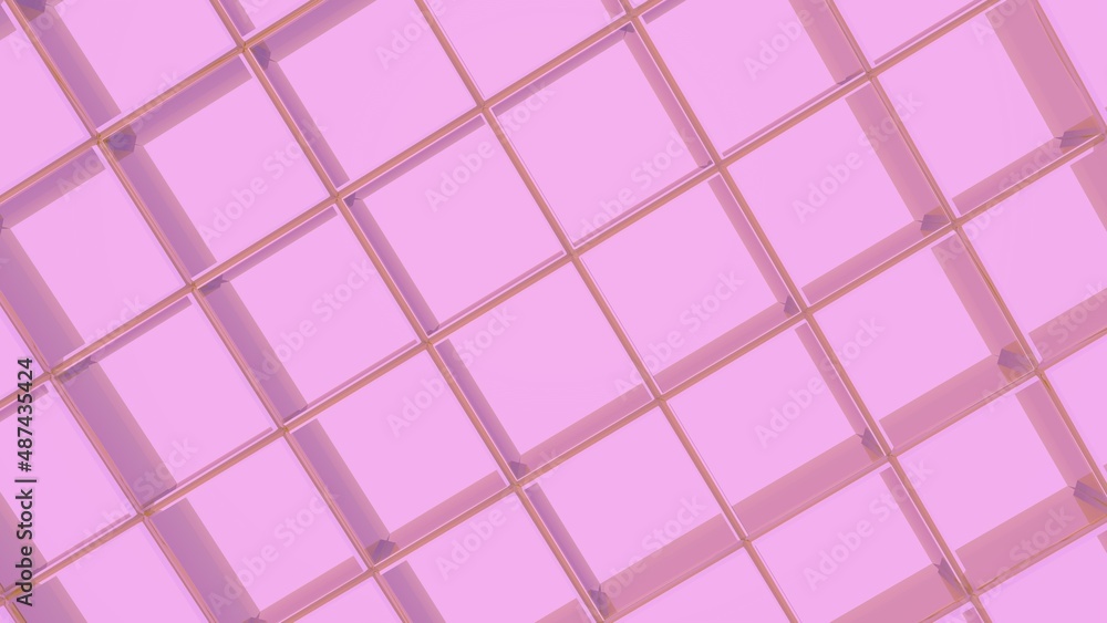 Poster abstract mesh background of lines and polygons.