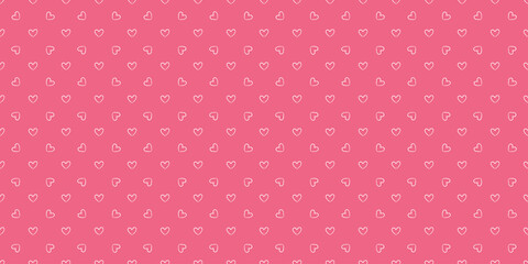 Holiday background with hearts. Seamless pattern. Valentine's day. Print for polygraphy, posters, banners and textiles