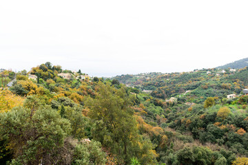 Fototapeta premium photo de paysage à Menton- sud de France