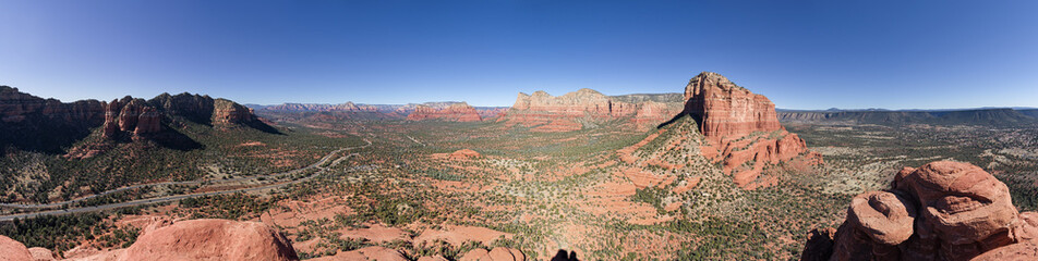 Sedona Panorama From Bell Rock