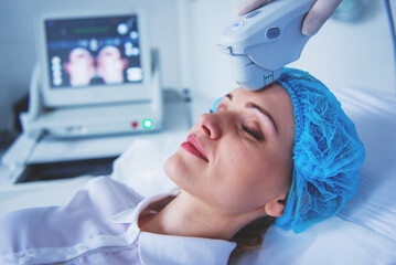 Woman at medical examination