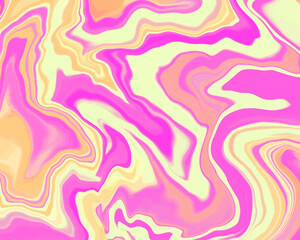 Abstract background with marble acrylic painting effect. Colorful texture vector for modern design.