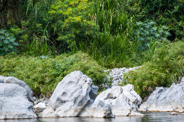 waterfall in the park