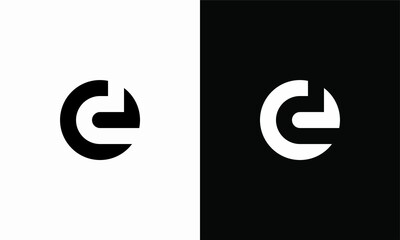 Initial Letter E Lettermark Logo Vector Design