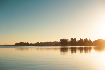 Atardecer en la laguna © Silvia