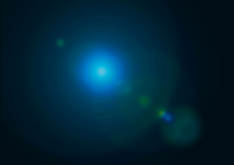 blue light, dark background wallpaper, abstract