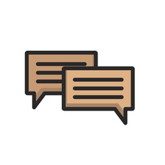 communication chat icon talk vector illustration template