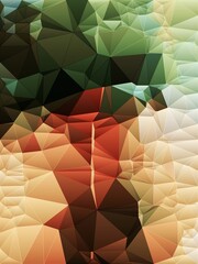 Obraz premium Abstract Colorful Geometrical Artwork,Abstract Graphical Art Background Texture,Modern Conceptual Art,Synthwave Aesthetic Poster Print, 3D Rendering 