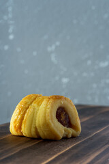 Chinese New Year Dessert Snacks - Pineapple cookies symbol of prosperity