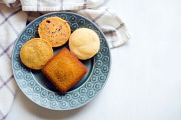 クッキーとフィナンシェ