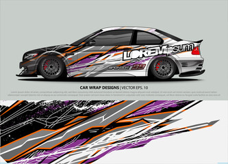 Livery for car wrap design