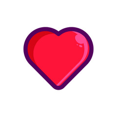 a Heart Valentine Icon