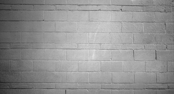 Fototapeta Grey brick wall for background use.