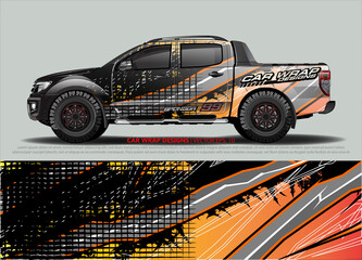 Livery for car wrap design