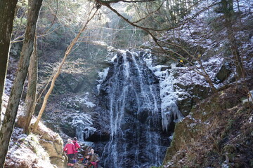不動の滝　三峰山