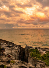 Fototapeta premium sunset on the beach