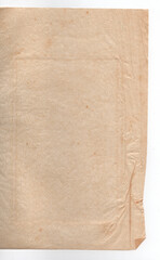 old crumpled and textured tissue paper photo